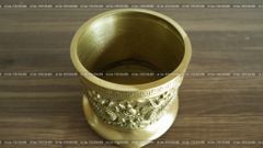 Phụ Kiện Đồng Vàng - Màu Vàng Mộc - Bát Hương 14