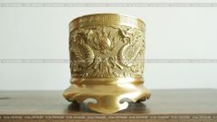 Phụ Kiện Đồng Vàng - Màu Vàng Mộc - Bát Hương 31.5