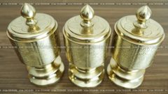 Phụ Kiện Đúc Thủ Công Ba Đài 10 Catut Ám Hoa Văn