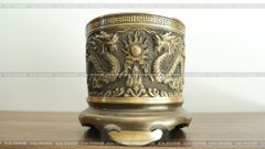 Phụ Kiện Đồng Vàng - Màu Giả Cổ - Bát Hương 27
