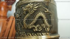 Phụ Kiện Đồng Vàng - Màu Giả Cổ - Bát Hương 27