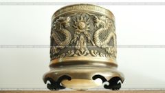 Phụ Kiện Đồng Vàng - Màu Giả Cổ - Bát Hương 23