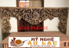 Cửa Võng Gỗ Mai Điểu Gỗ Gụ Mẫu 1