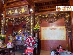 Cửa Võng Gỗ Tứ Linh Gỗ Hương Đá