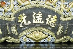 Cuốn Thư Câu Đối Đồng Vàng Giả Cổ Kích Thước Cuốn Thư 155*80 - Câu Đối Ôm Cột 155*21