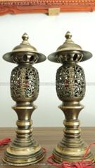 Phụ Kiện Đồng Vàng - Màu Giả Cổ - Đèn Dứa 5