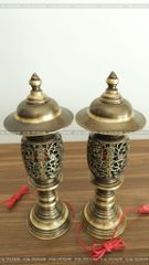 Phụ Kiện Đồng Vàng - Màu Giả Cổ - Đèn Dứa 3
