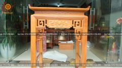 Bàn Thờ Đứng Gỗ Gõ Đỏ Kích Thước Cao 125, Sâu 69, Rộng 97 Chân 8