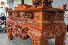 Bàn thờ đứng  - Án gian vua sập thờ gỗ kích thước 1m97 dạ tiền nguyên khối dày 10cm