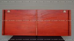 Bộ Hoành Phi Câu Đối Gỗ Hương Đỏ Nguyên Khối 100% Đức Lưu Quang Dát Vàng Hoành Phi 197*68*5 - Câu Đối 197*28*4