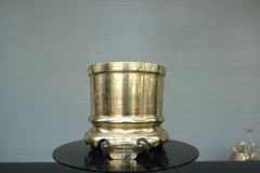 Bộ Ngũ Sự Bằng Đồng Cát Tút  Song Long Chầu Nguyệt Cao 50 Catut + Bát hương 16 Catut