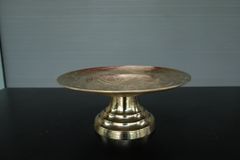Bộ Ngũ Sự Bằng Đồng Cát Tút  Song Long Chầu Nguyệt Cao 70 Catut + Mâm Bồng 35 Catut