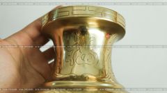Phụ Kiện Đúc Thủ Công Lục Bình 38 Catut Ám Hoa Văn