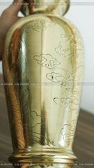 Phụ Kiện Đúc Thủ Công Lục Bình 38 Catut Ám Hoa Văn