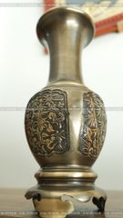 Phụ Kiện Đồng Vàng - Màu Giả Cổ - Lục Bình 50