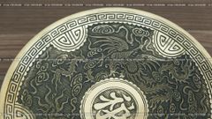 Phụ Kiện Đồng Vàng - Màu Giả Cổ - Mâm Bồng 23