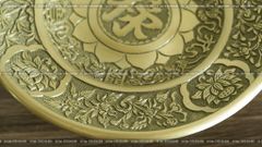 Phụ Kiện Đồng Vàng - Màu Vàng Mộc - Mâm Bồng 25