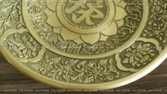 Phụ Kiện Đồng Vàng - Màu Vàng Mộc - Mâm Bồng 30