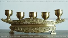 Phụ Kiện Đồng Vàng - Màu Vàng Mộc - Ngai Chén 35