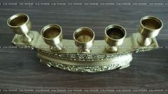 Phụ Kiện Đồng Vàng - Màu Vàng Mộc - Ngai Chén 35