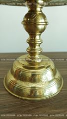 Bộ Tam Sự Nến Bằng Đồng Cát Tút Song Long Chầu Nguyệt Cao 50 Cm