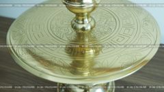 Bộ Tam Sự Nến Bằng Đồng Cát Tút Song Long Chầu Nguyệt Cao 60 Cm