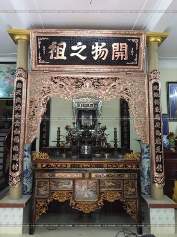 Cửa Võng Bằng Đồng Đỏ Cao Cấp