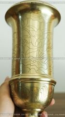 Phụ Kiện Đúc Thủ Công Ống Hương 29 Catut Ám Hoa Văn