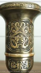 Phụ Kiện Đồng Vàng - Màu Giả Cổ - Ống Hương 33