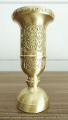 Phụ Kiện Đồng Vàng - Màu Vàng Mộc - Ống Hương 33