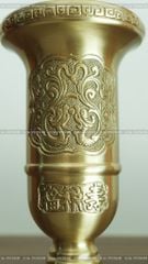 Phụ Kiện Đồng Vàng - Màu Vàng Mộc - Ống Hương 29