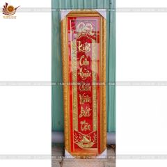 Cửu Huyền Thất Tổ Đồng Khung Nhựa Có Kính