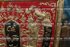 Cửu Huyền Thất Tổ Đồng Khung Đồng Kích Thước 100*100cm