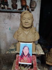 Tượng Đồng Truyền Thần Kích Thước Cao 38 Cm Nặng 18kg