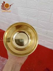 Phụ Kiện Đồng Vàng - Bộ Bát Đũa Thờ Bằng Đồng