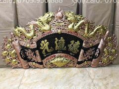 Cuốn Thư Câu Đối Đồng Đỏ Kích Thước Cuốn Thư 155*80 - Câu Đối 155*21