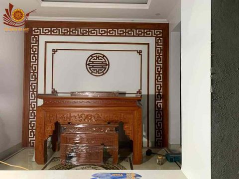 Bàn Thờ Đứng - Án Gian Đục Truyện Ngang 175 Gỗ Gõ Đỏ
