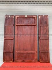 Tranh Thờ Cửu Huyền Thất Tổ Gỗ Hương Đỏ Màu Giả Cổ Kích Thước 127*115 Cm