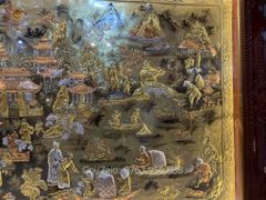 Tranh Cội Nguồn Quê Hương Kích Thước 255 x 155- Đồng Vàng, Dát Vàng - Khung Gỗ Sồi Nga