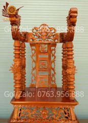 Phụ Kiện Đồ Gỗ - Ngai Thờ N52S39C82 - Gỗ mít/dổi