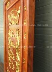 Tranh Thờ Cửu Huyền Thất Tổ Gỗ Hương Đá Kích Thước 68*98 chữ việt