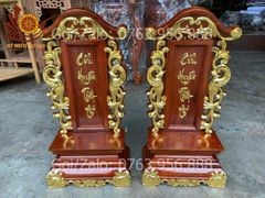 Phụ Kiện Đồ Gỗ - Bài Vị Gỗ Hương Đá