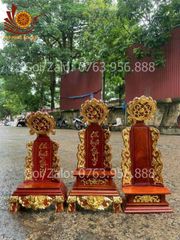 Phụ Kiện Đồ Gỗ - Bài Vị Gỗ Hương Đá