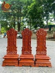 Phụ Kiện Đồ Gỗ - Bài Vị Gỗ Hương Đá