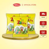  Combo Kẹo Dẻo Zoo Sâu Tuyết Bibica 24g 