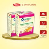  Combo 2 Hộp Bánh Bông Lan Quasure Light Cốm Bibica 126g - Thực phẩm dành cho người ăn kiêng, tiểu đường 
