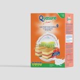  Bánh Bông Lan Quasure Light Gấc Bibica 126g - Thực phẩm dành cho người ăn kiêng, tiểu đường 