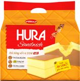  Bánh Hura Sandwich Chà Bông Xốt Vị BBQ / Tảo Biển Bibica 156g - Bánh ăn sáng dinh dưỡng siêu ngon & tiện lợi 