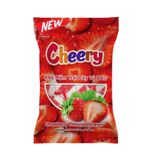  Kẹo Mềm Trái cây Cheery Dâu Bibica 140g 