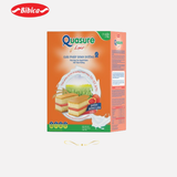  Bánh Bông Lan Quasure Light Gấc Bibica 126g - Thực phẩm dành cho người ăn kiêng, tiểu đường 